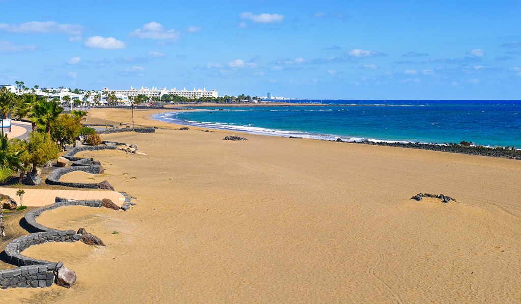 Matagorda Beach. Holidays in Lanzarote