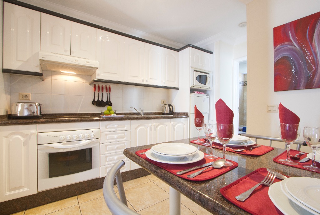 Modern Kitchens and Facilities in our Lanzarote Holiday Apartments