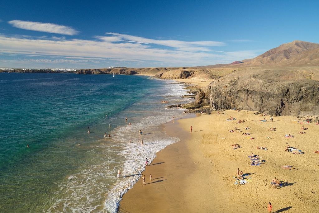 Papagayo Beaches. Lanzarote